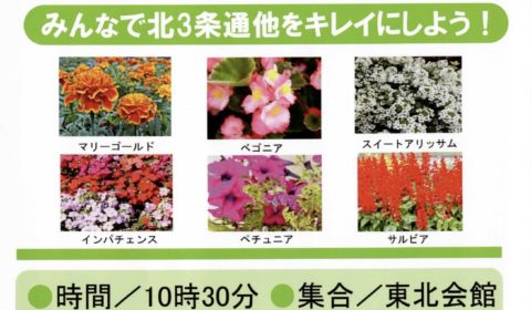 令和5年5月23日（火）花を植えよう！